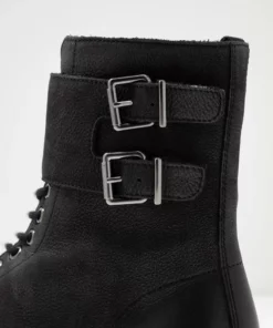 Pier One Uomo Stivaletti Texani / Biker - Black -Moda Perfetta 3c046c96b85348778af711a1d6cf21a2