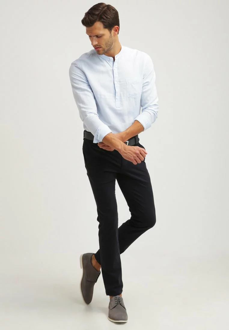 Pier One Uomo Camicia - Light Blue 4 Pier One Uomo Camicia - Light Blue - immagine 2