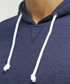 Pier One Uomo Felpa Con Cappuccio - Dark Blue Melange -Moda Perfetta 40db15919563418295c2d401ba66ffcd