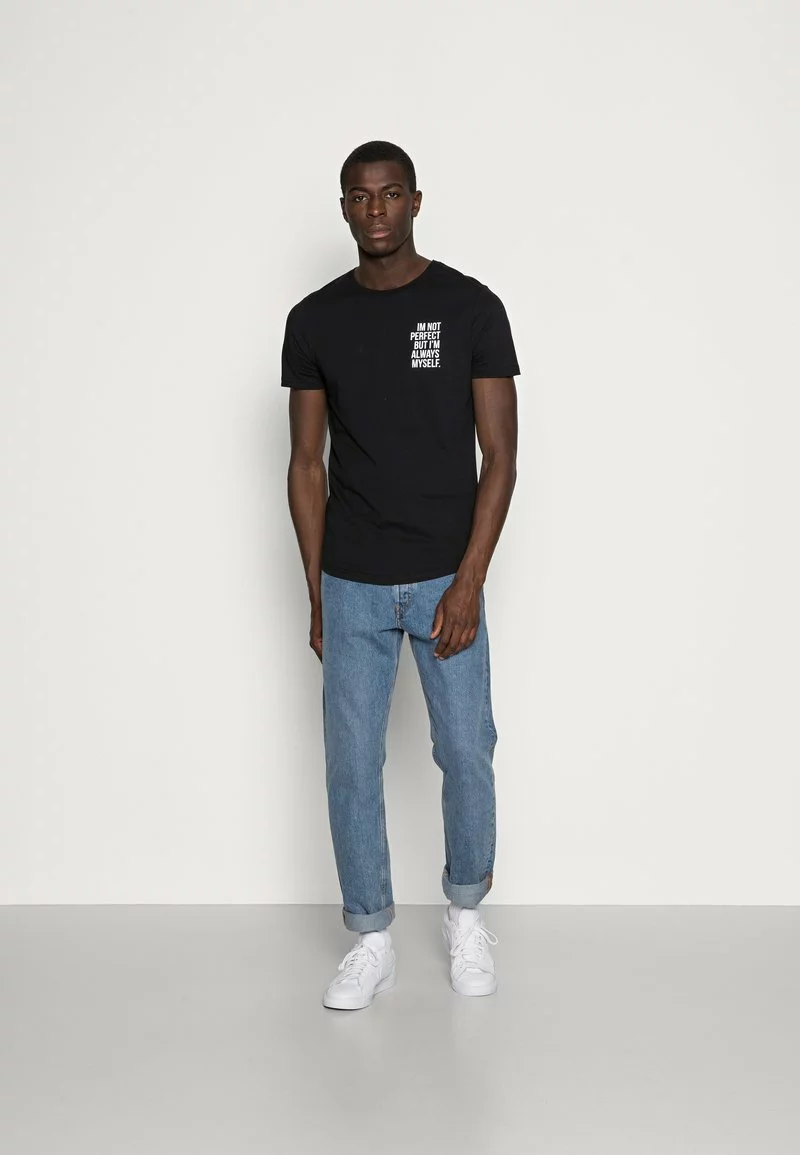 Pier One Uomo T-shirt Con Stampa - Black 4 Pier One Uomo T-shirt Con Stampa - Black - immagine 2