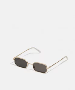 Pier One UNISEX - Occhiali Da Sole - Gold-coloured/black