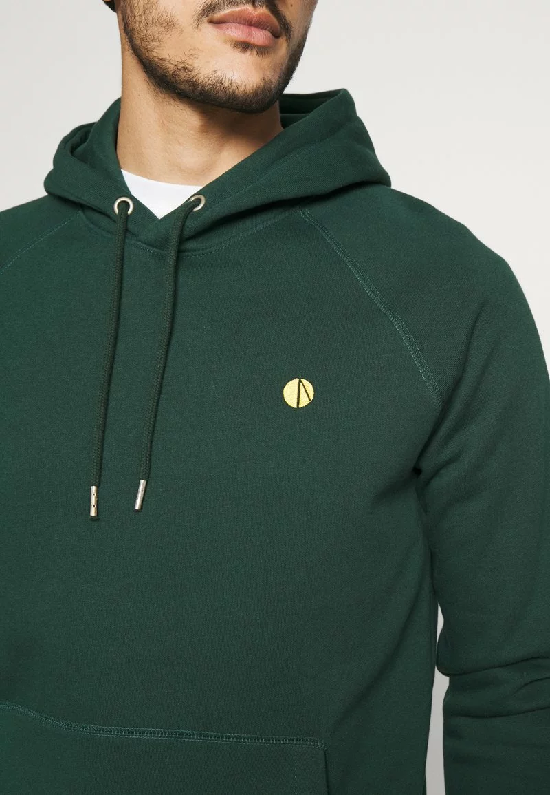 Pier One Uomo Felpa Con Cappuccio - Dark Green 7 Pier One Uomo Felpa Con Cappuccio - Dark Green - immagine 5