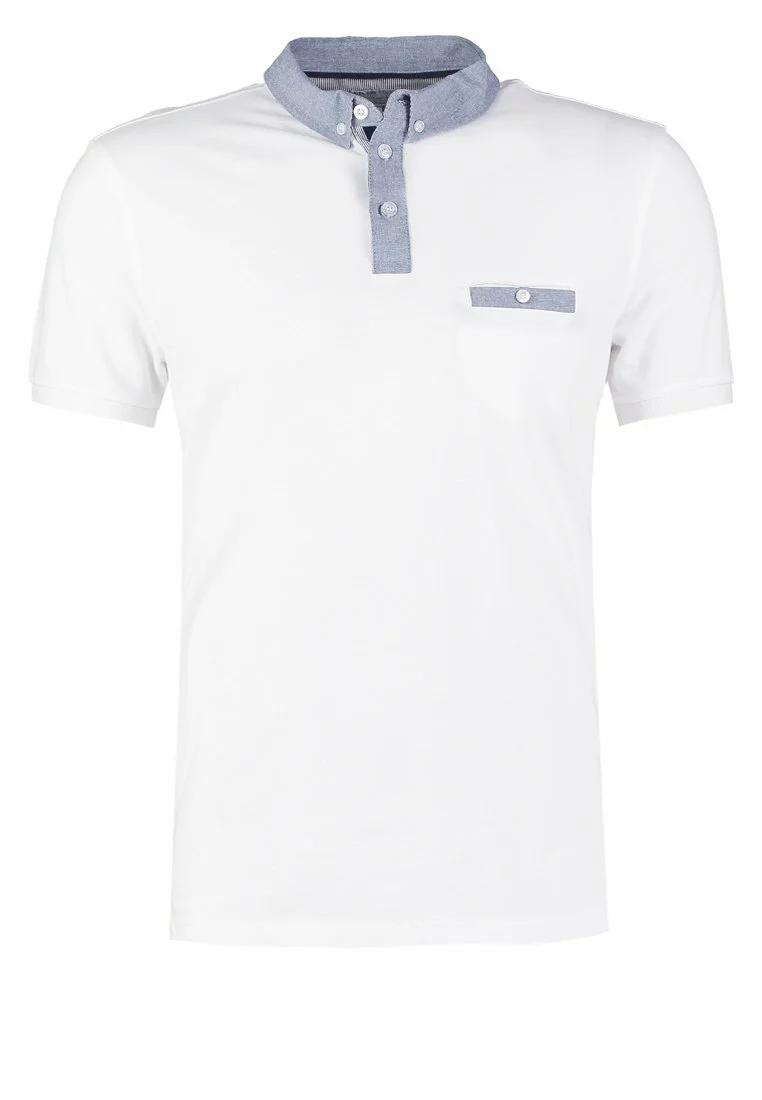 Pier One Uomo Polo - White 7 Pier One Uomo Polo - White - immagine 5