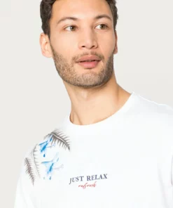 Pier One Uomo T-shirt Con Stampa - White 11 Pier One Uomo T-shirt Con Stampa - White -Moda Perfetta 45061e78b6314fc89a357f5442e58be3