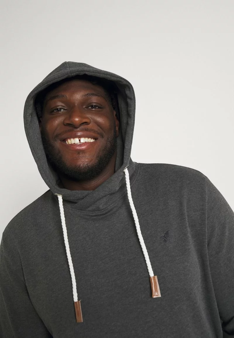 Pier One Uomo Felpa Con Cappuccio - Dark Grey 6 Pier One Uomo Felpa Con Cappuccio - Dark Grey - immagine 4