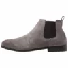 Pier One Uomo LEATHER - Stivaletti - Dark Gray -Moda Perfetta 45afc696463f40078aae5755eb6d3e8a