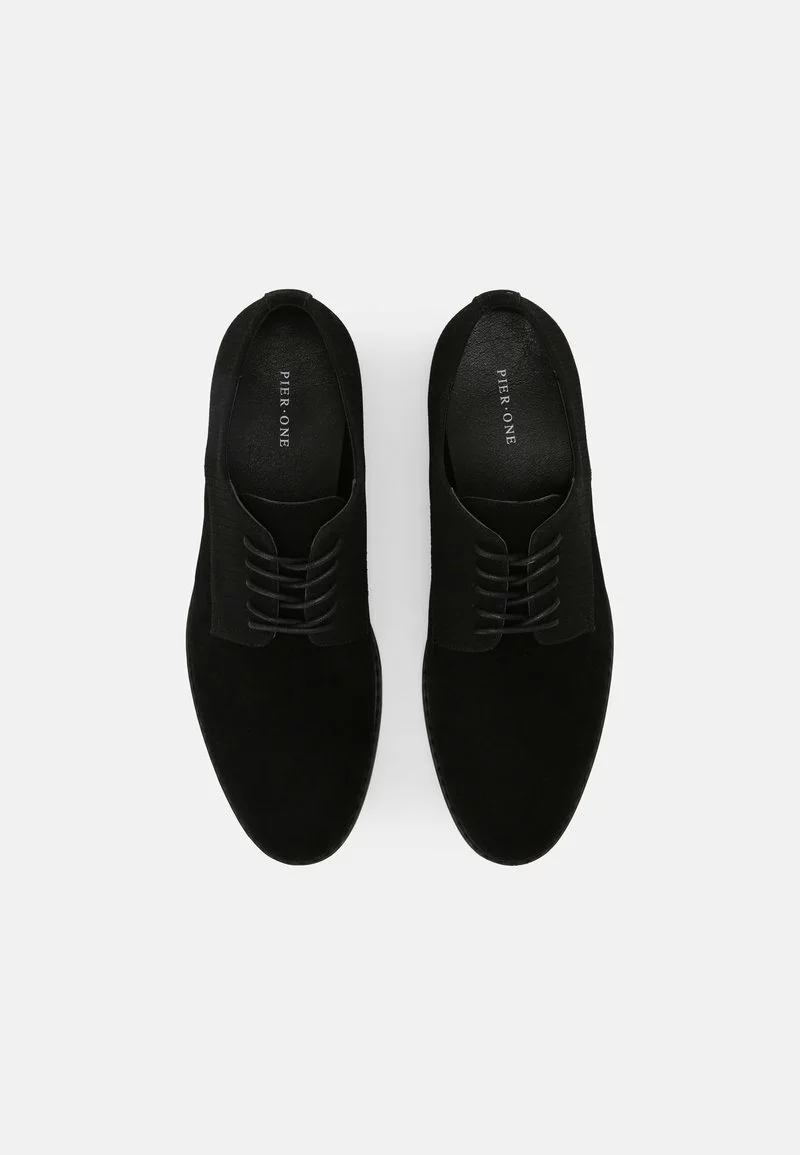 Pier One Uomo Stringate - Black 6 Pier One Uomo Stringate - Black - immagine 4