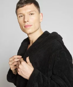 Pier One Uomo Accappatoio - Black -Moda Perfetta 46ddd89e67e647d9a552c22e74d82b35 1