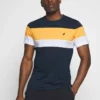 Pier One Uomo T-shirt Con Stampa - Dark Blue