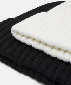 Pier One 2 PACK UNISEX - Berretto - Black/off-white 7 Pier One 2 PACK UNISEX - Berretto - Black/off-white -Moda Perfetta 4891e5b6cdb14b3e9377a38738ae7f67