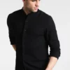 Pier One Uomo Camicia - Black -Moda Perfetta 4a277612a7954d09913470ffd60ca239