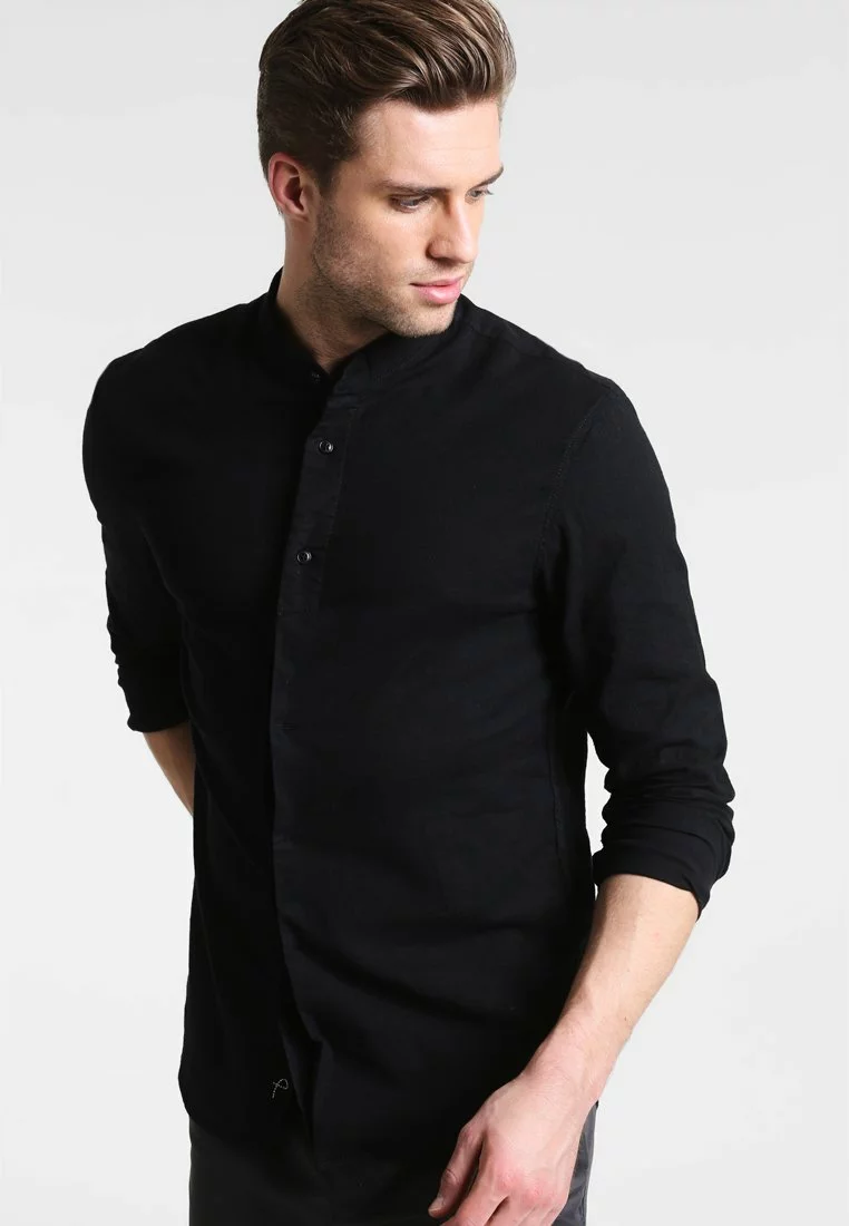 Pier One Uomo Camicia - Black 3 Pier One Uomo Camicia - Black