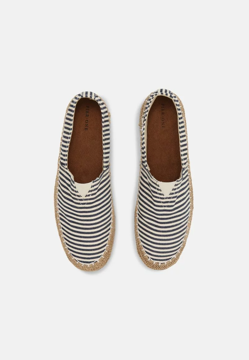 Pier One Uomo UNISEX - Espadrillas - Dark Blue/white 6 Pier One Uomo UNISEX - Espadrillas - Dark Blue/white - immagine 4