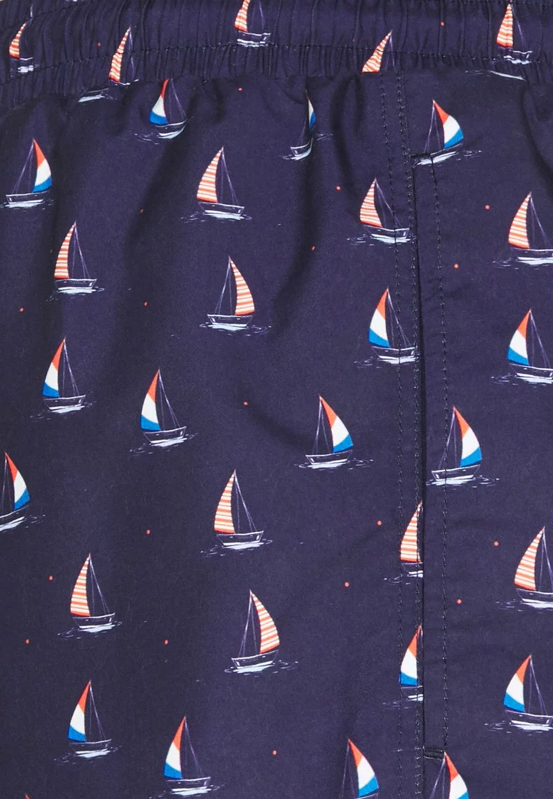 Pier One Uomo Shorts Da Mare - Dark Blue 5 Pier One Uomo Shorts Da Mare - Dark Blue - immagine 3