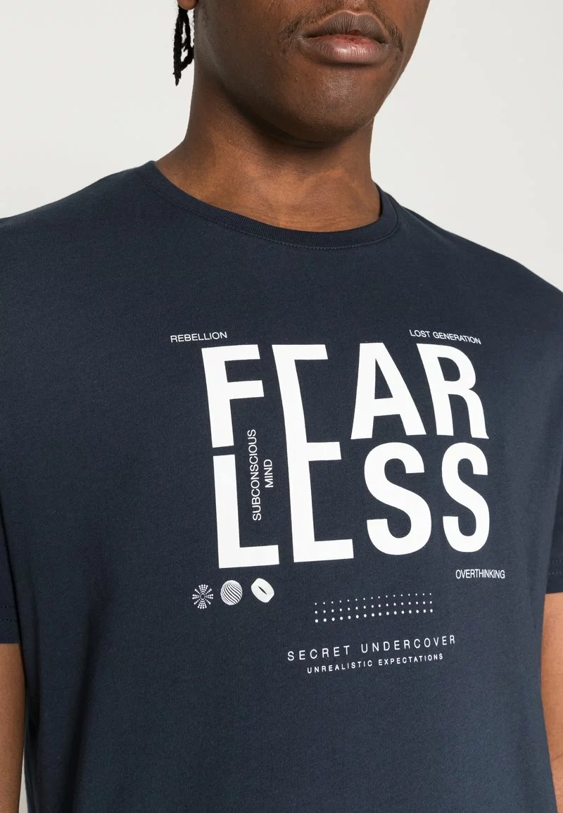 Pier One Uomo T-shirt Con Stampa - Dark Blue 7 Pier One Uomo T-shirt Con Stampa - Dark Blue - immagine 5