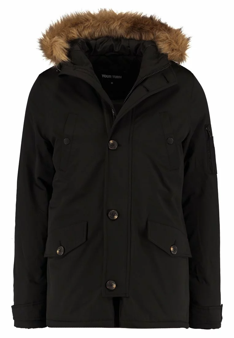Pier One Uomo Parka - Black 10 Pier One Uomo Parka - Black - immagine 8