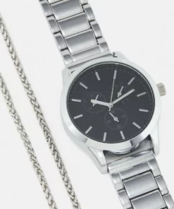 Pier One SET UNISEX - Orologio - Silver-coloured 11 Pier One SET UNISEX - Orologio - Silver-coloured -Moda Perfetta 4b66fc82b6db4a46b39c7b704b2b9826