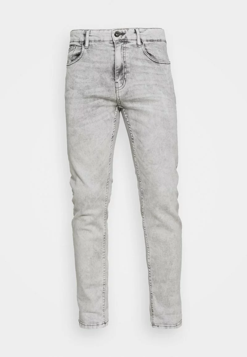 Pier One Uomo Jeans Slim Fit - Grey Denim 6 Pier One Uomo Jeans Slim Fit - Grey Denim - immagine 4