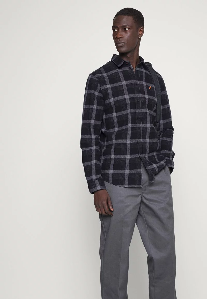 Pier One Uomo Camicia - Dark Grey 6 Pier One Uomo Camicia - Dark Grey - immagine 4