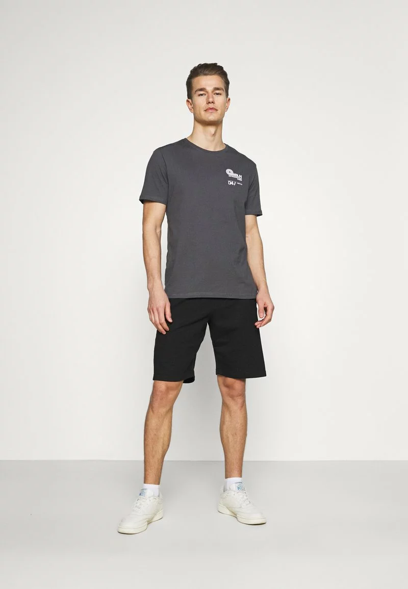 Pier One Uomo T-shirt Con Stampa - Dark Grey 4 Pier One Uomo T-shirt Con Stampa - Dark Grey - immagine 2