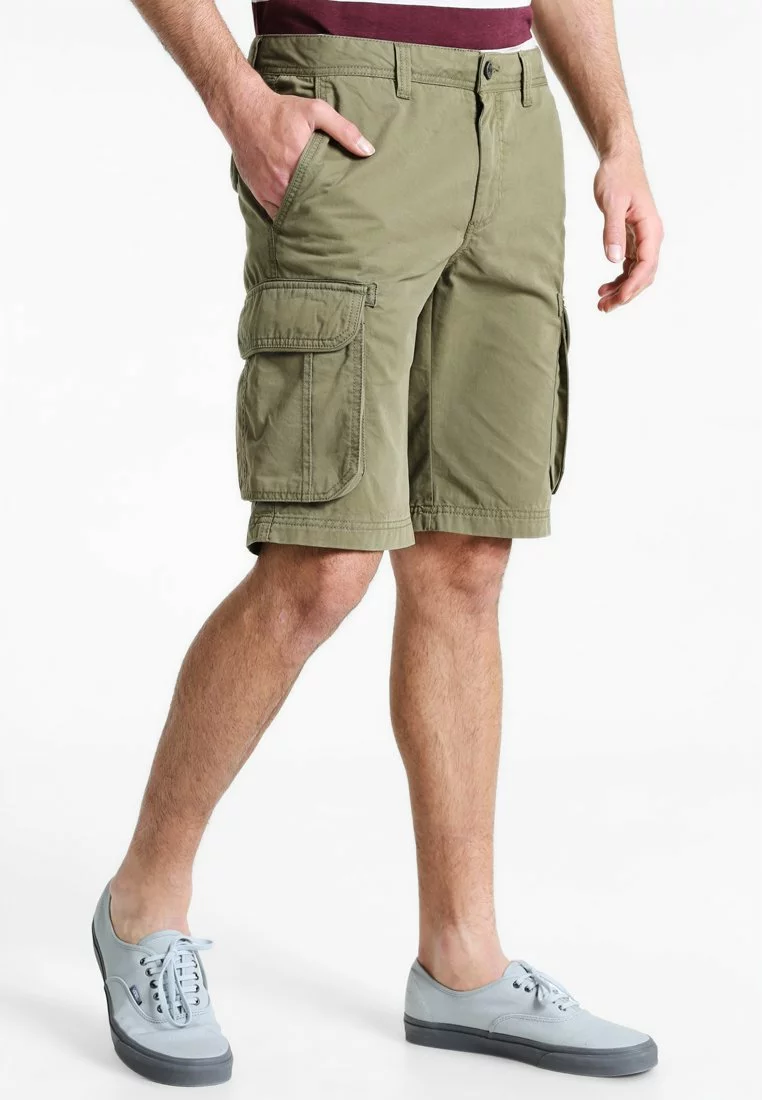 Pier One Uomo Shorts - Olive 3 Pier One Uomo Shorts - Olive