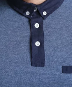 Pier One Uomo Polo - Blue Melange 11 Pier One Uomo Polo - Blue Melange -Moda Perfetta 4d5ab7b1bcd44846af96915e3dca9033