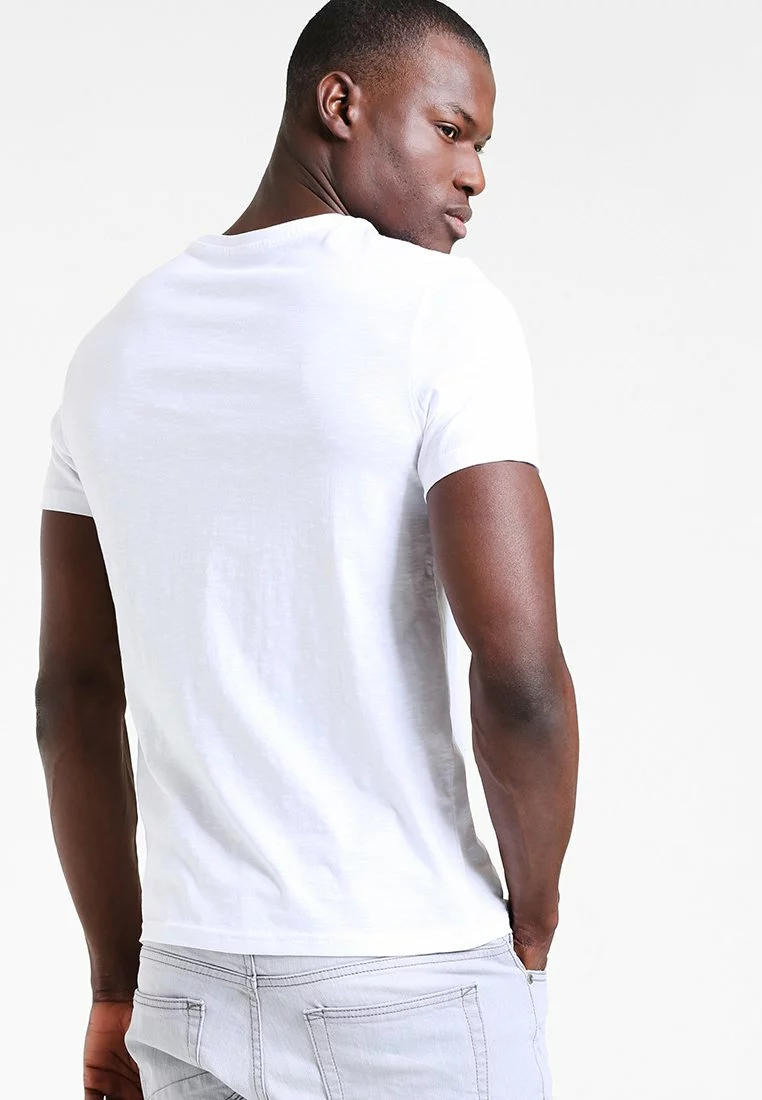 Pier One Uomo T-shirt Con Stampa - White 5 Pier One Uomo T-shirt Con Stampa - White - immagine 3