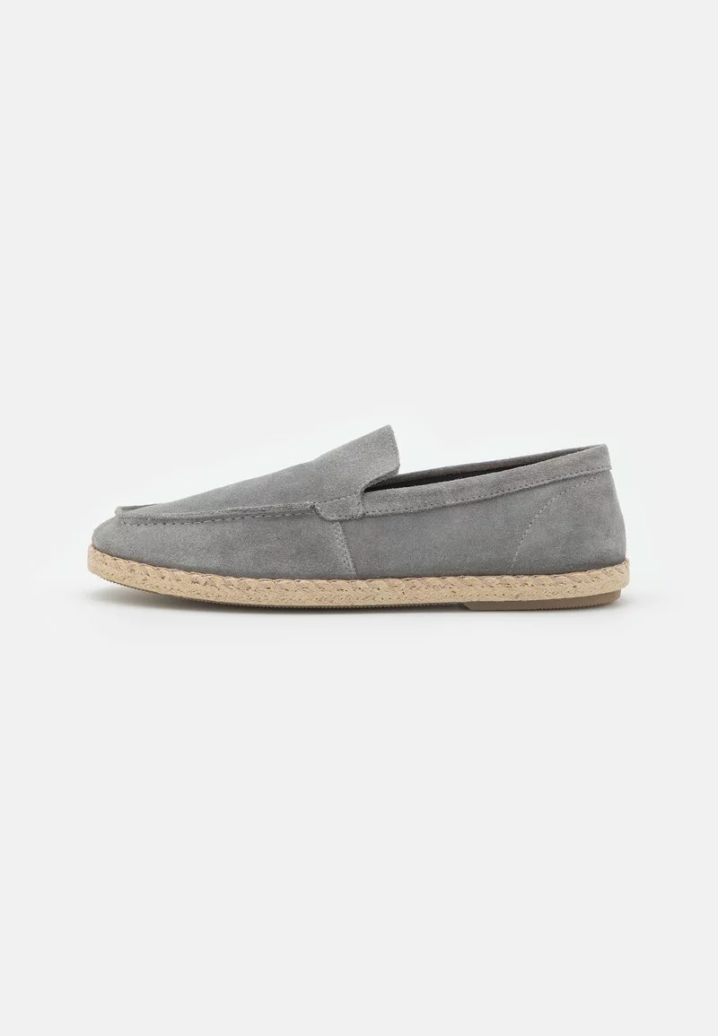 Pier One Uomo LEATHER - Espadrillas - Grey 3 Pier One Uomo LEATHER - Espadrillas - Grey