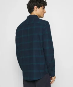 Pier One Uomo Camicia - Dark Blue/teal -Moda Perfetta 4ea984e033cb4a85bb423f0a2efc3454