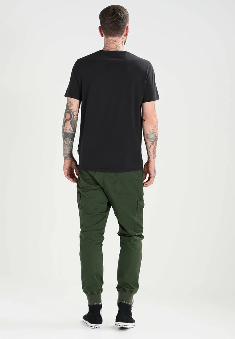 Pier One Uomo Pantaloni Cargo - Dark Green 5 Pier One Uomo Pantaloni Cargo - Dark Green - immagine 3