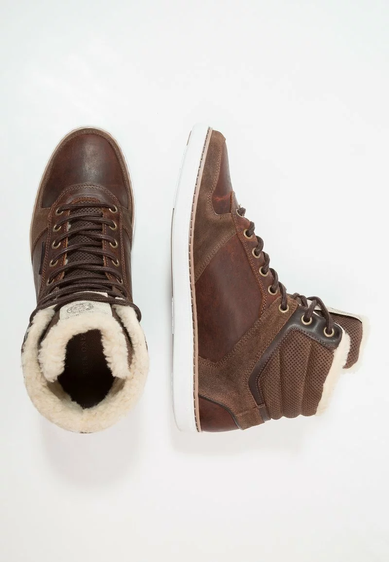 Pier One Uomo Sneakers Alte - Brown 4 Pier One Uomo Sneakers Alte - Brown - immagine 2