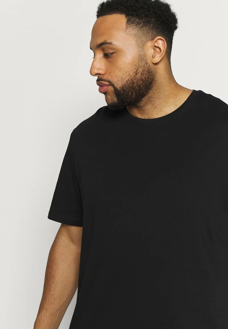 Pier One Uomo 2 PACK - T-shirt Basic - Black 7 Pier One Uomo 2 PACK - T-shirt Basic - Black - immagine 5