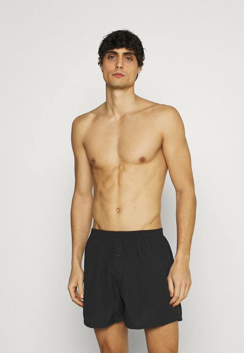 Pier One Uomo 3 PACK - Boxer - Black/dark Grey/white 5 Pier One Uomo 3 PACK - Boxer - Black/dark Grey/white - immagine 3