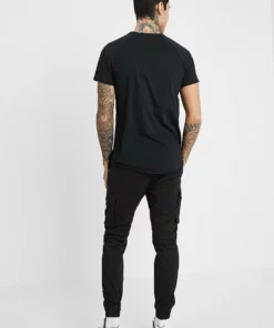 Pier One Uomo Pantaloni Cargo - Black 10 Pier One Uomo Pantaloni Cargo - Black -Moda Perfetta 53b2bc3b189f42638b83c94f1e5a0848