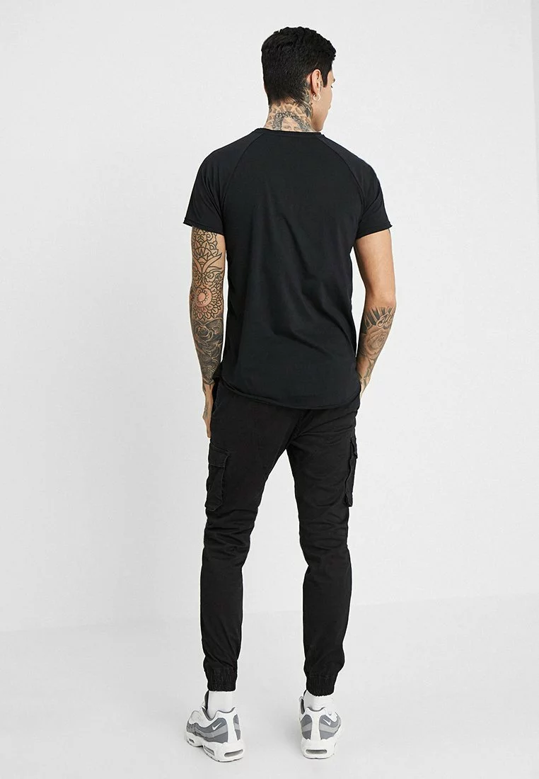 Pier One Uomo Pantaloni Cargo - Black 5 Pier One Uomo Pantaloni Cargo - Black - immagine 3