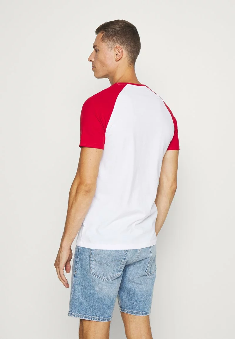 Pier One Uomo T-shirt Basic - Red 5 Pier One Uomo T-shirt Basic - Red - immagine 3