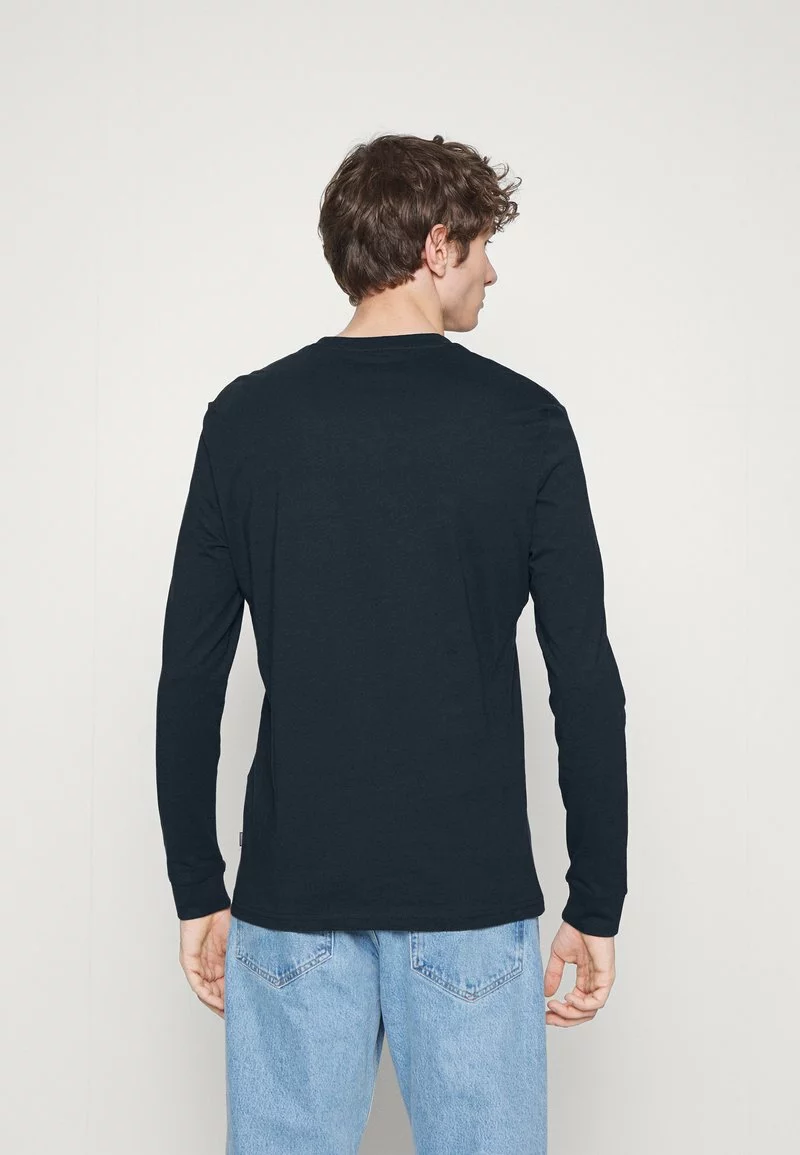 Pier One Uomo Maglietta A Manica Lunga - Dark Blue 5 Pier One Uomo Maglietta A Manica Lunga - Dark Blue - immagine 3
