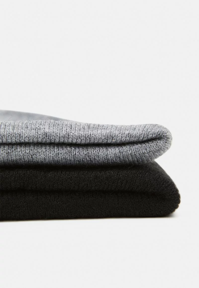 Pier One 2 PACK UNISEX - Berretto - Black/grey 6 Pier One 2 PACK UNISEX - Berretto - Black/grey - immagine 4