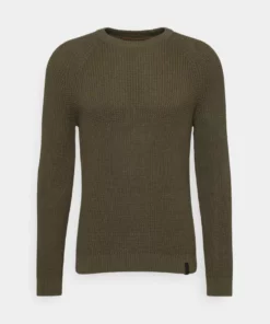 Pier One Uomo Maglione - Olive 12 Pier One Uomo Maglione - Olive -Moda Perfetta 56351586e23b418baa2eea92f1a644fa