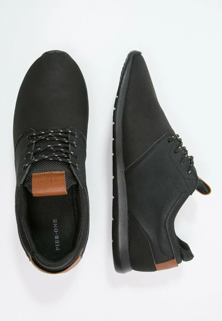 Pier One Uomo Sneakers Basse - Black 4 Pier One Uomo Sneakers Basse - Black - immagine 2