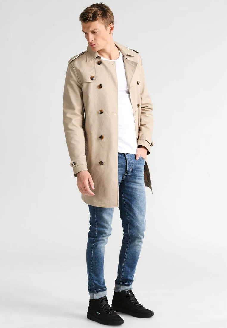 Pier One Uomo Trench - Beige 4 Pier One Uomo Trench - Beige - immagine 2