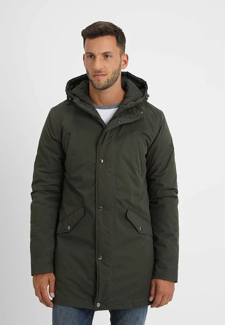 Pier One Uomo Parka - Dark Green 3 Pier One Uomo Parka - Dark Green