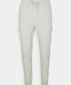 Pier One Uomo Pantaloni Sportivi - Mottled Light Grey -Moda Perfetta 5b7a0b13fbe44785a7d8418743fb600d