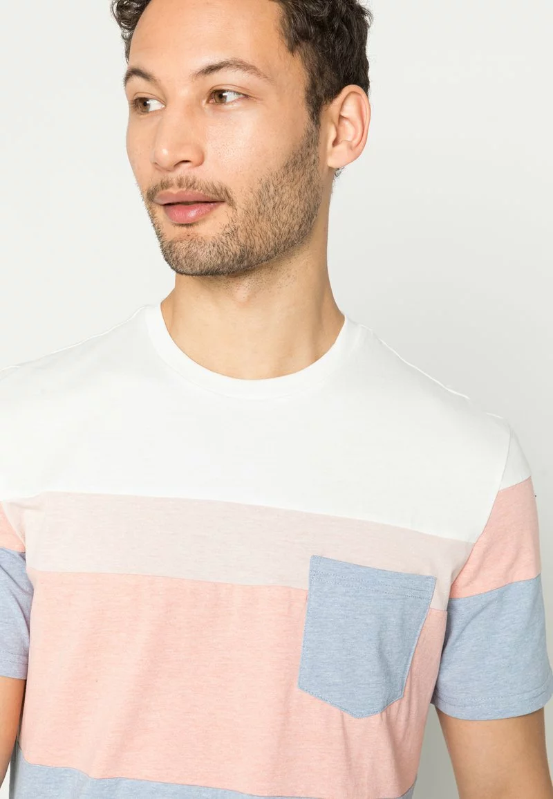 Pier One Uomo T-shirt Basic - Red 7 Pier One Uomo T-shirt Basic - Red - immagine 5