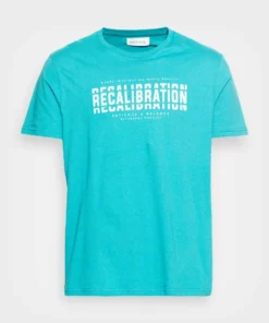 Pier One Uomo RECALIBRATION GRAPHIC TEE - T-shirt Con Stampa - Blue -Moda Perfetta 5f3c9757fdf540959f48e645fb86cf30