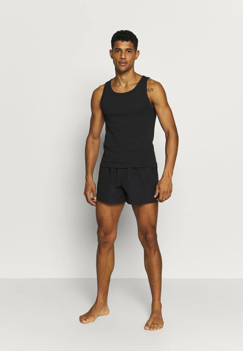 Pier One Uomo 3 PACK - Maglietta Intima - Black 4 Pier One Uomo 3 PACK - Maglietta Intima - Black - immagine 2