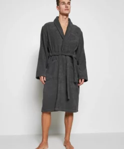 Pier One Uomo Accappatoio - Dark Gray