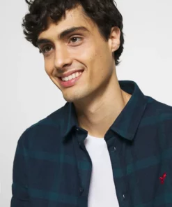 Pier One Uomo Camicia - Dark Blue/teal -Moda Perfetta 60ff006a248a4e558dbde6647cd82b01