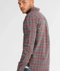 Pier One Uomo Camicia - Grey/coral 10 Pier One Uomo Camicia - Grey/coral -Moda Perfetta 62192d2e542d4a69a08273483006118b