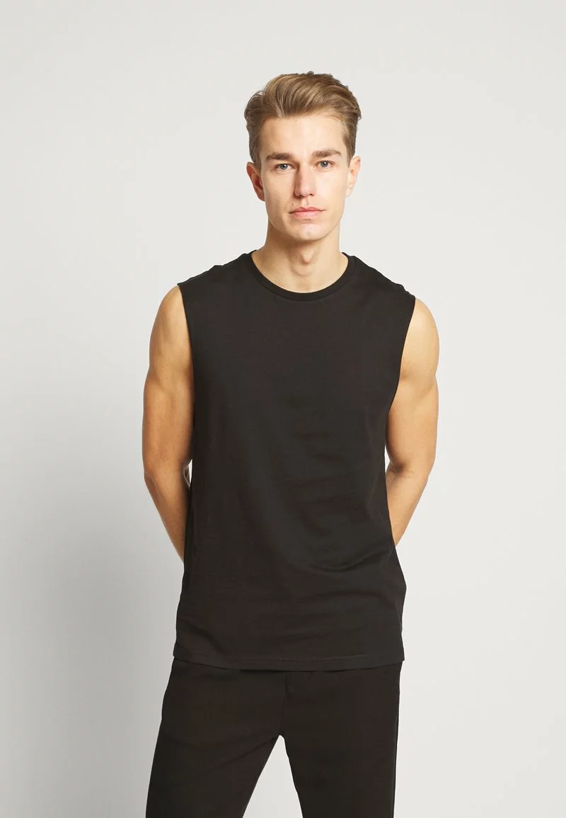 Pier One Uomo 3 PACK - T-shirt Basic - Grey/white/black 6 Pier One Uomo 3 PACK - T-shirt Basic - Grey/white/black - immagine 4